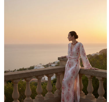 Venus Kaftan - Coral