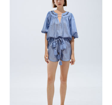 Sirens Shorts - Periwinkle