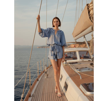 Sirens Shorts - Periwinkle