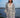 Nerites Linen Kaftan Dress - Green
