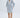 Nerites Linen Kaftan Dress - Powder Blue