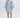 Nerites Linen Kaftan Dress - Powder Blue