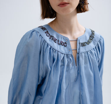 Sirens Top - Periwinkle