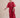 Beautiful custom designed broderie anglaise kaftan dress in scarlet red.