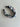 Beautiful pure silk knotted headband hair accessory in Ivory Koi; design by Fleur Kakasi